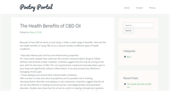 Desktop Screenshot of poetry-portal.com